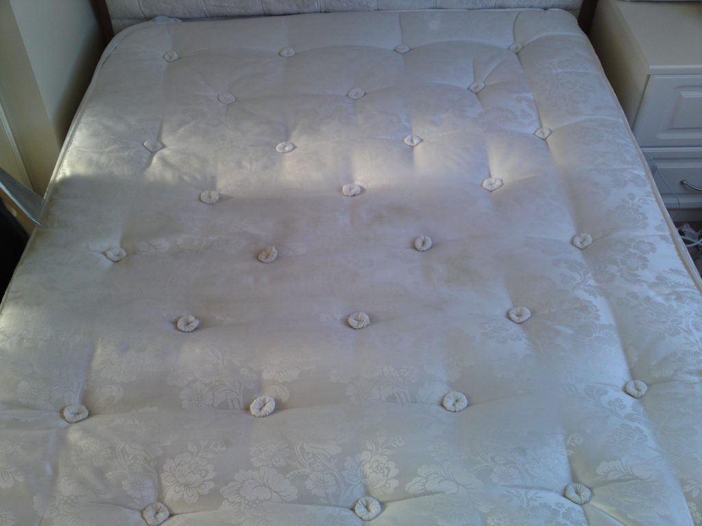 mattress after cleaning
